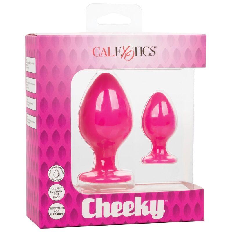 CALEXOTICS CONJUNTO PLUG CHEEKY ROSA