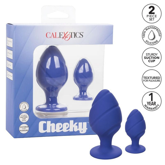 CALEXOTICS CONJUNTO PLUG CHEEKY ROXO