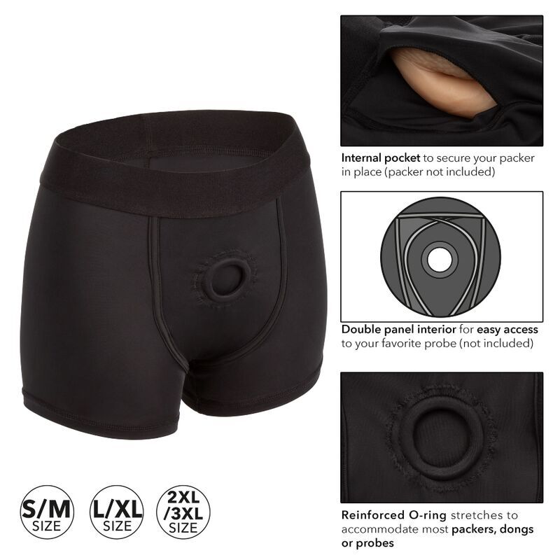 CALEXOTICS ARNÊS ESTILO BOXER S/M