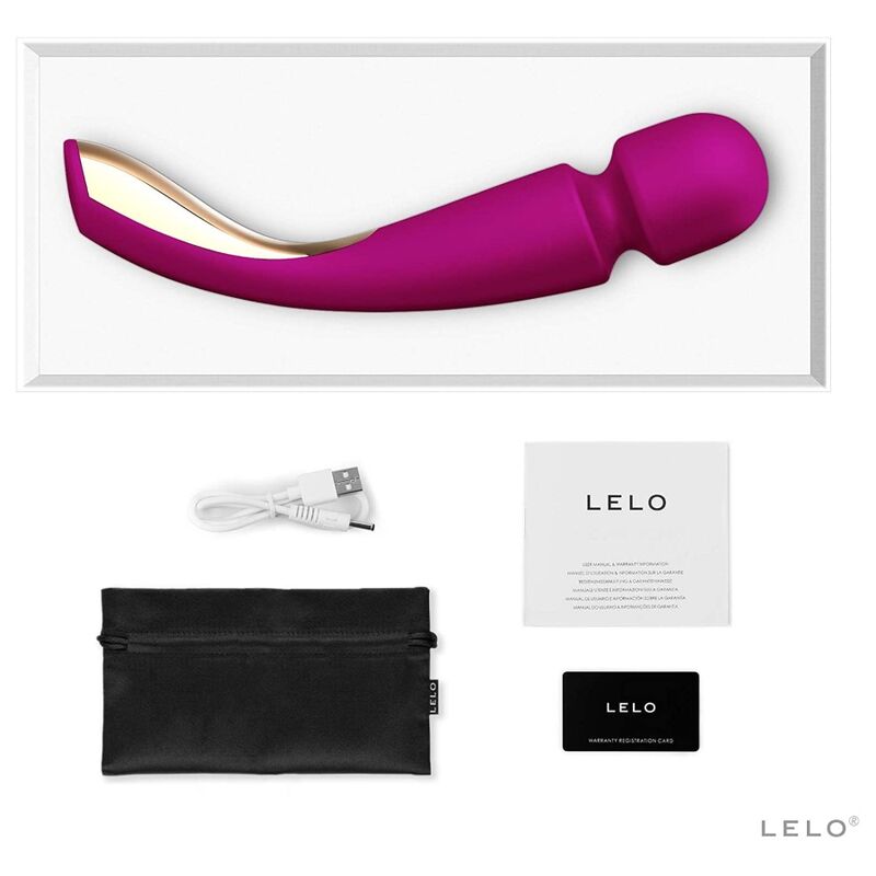 LELO SMART WAND 2 MÉDIO ROSE