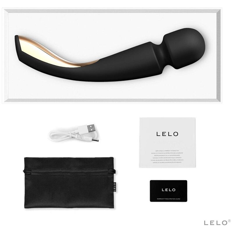 LELO SMART WAND 2 MÉDIO PRETO