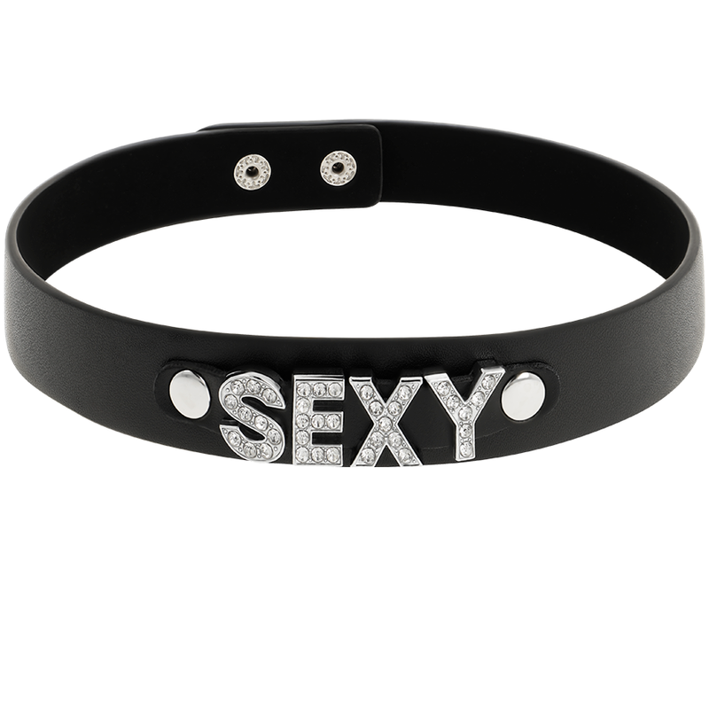 COQUETTE CHIC DESIRE GARGANTILHA SEXY DE COURO VEGANO