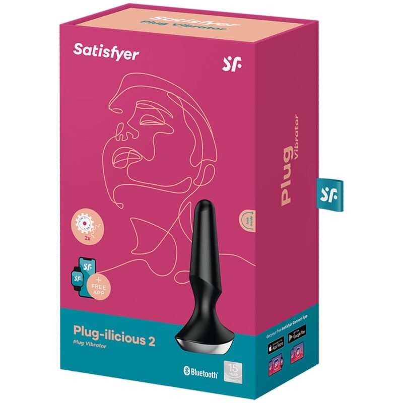 SATISFYER PLUG ILICIOUS 2 PRETO