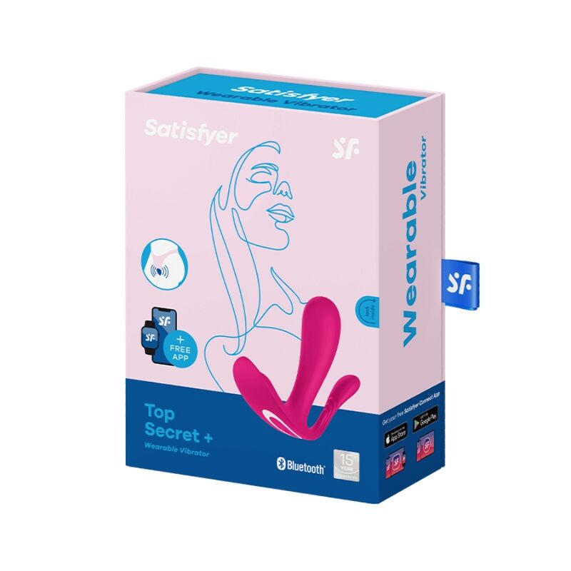 SATISFYER TOP SECRET ROSA com APP