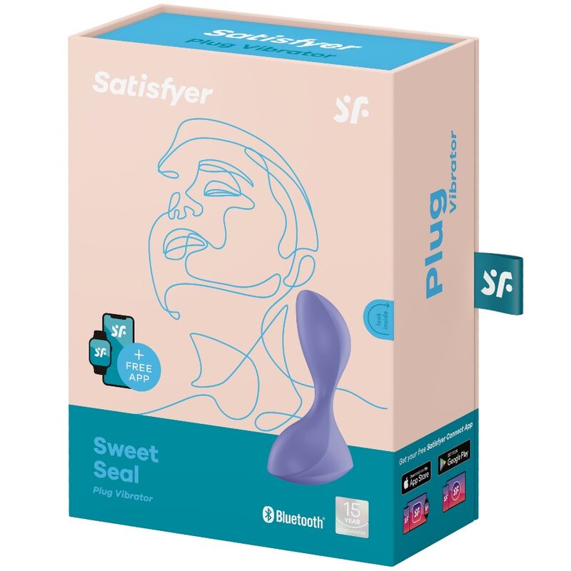 SATISFYER SWEET SEAL + APP LILÁS