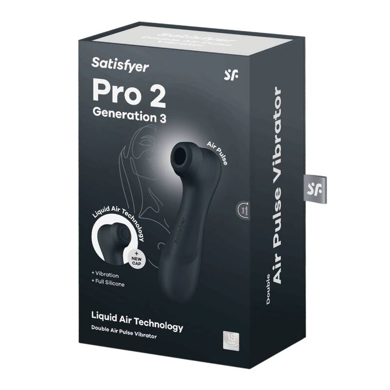 SATISFYER PRO 2 GERAÇÃO 3 LIQUID AIR TECHNOLOGY