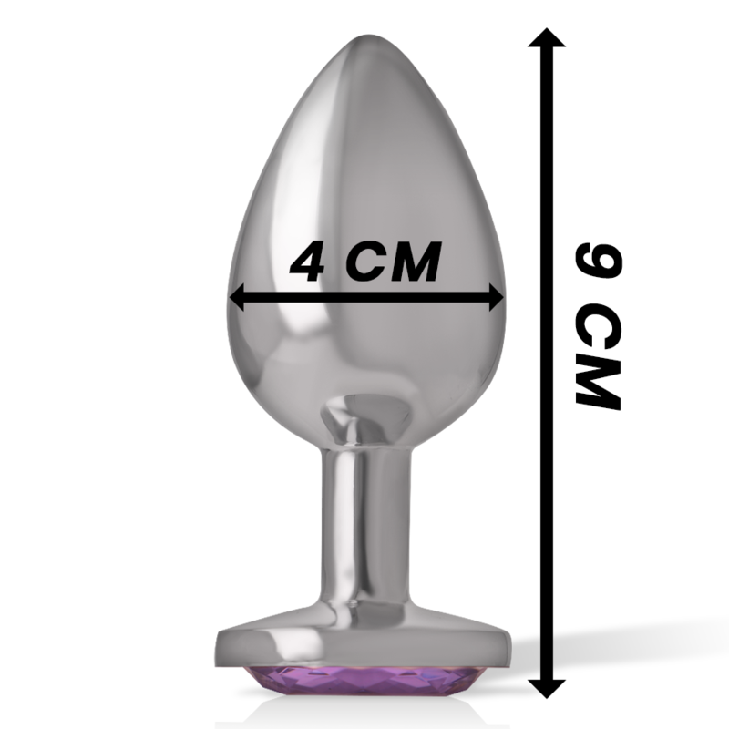 INTENSE PLUG ANAL COM CRISTAL VIOLETA L