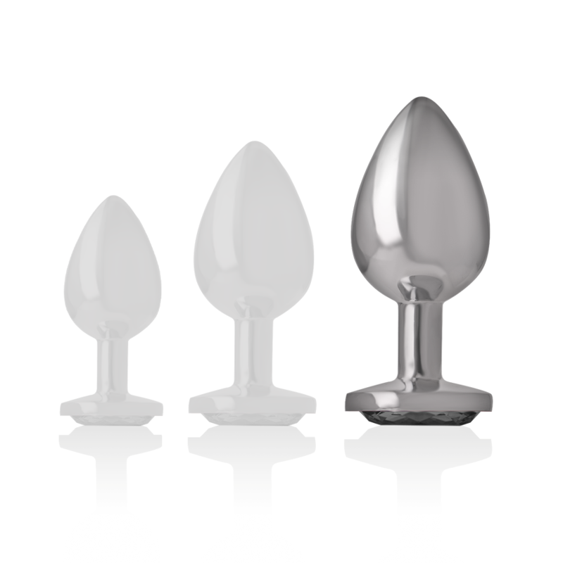 INTENSE PLUG ANAL COM CRISTAL PRETO L
