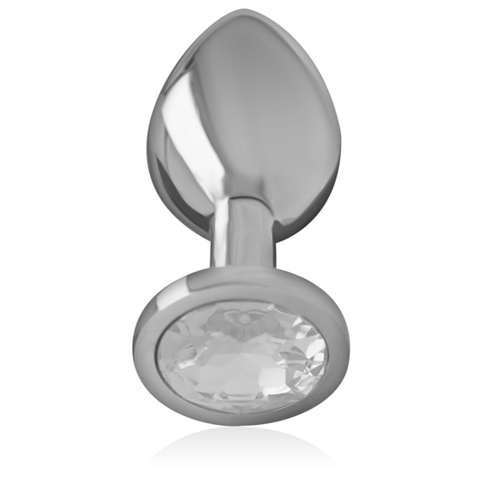 INTENSE PLUG ANAL COM CRISTAL TRANSPARENTE L