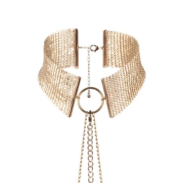 BIJOUX DÉSIR MÉTALLIQUE COLAR METLICO DOURADO