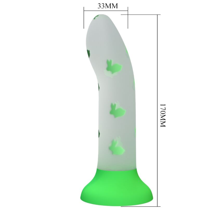 PRETTY LOVE DILDO MÁGICO NIGHTFALL VERDE