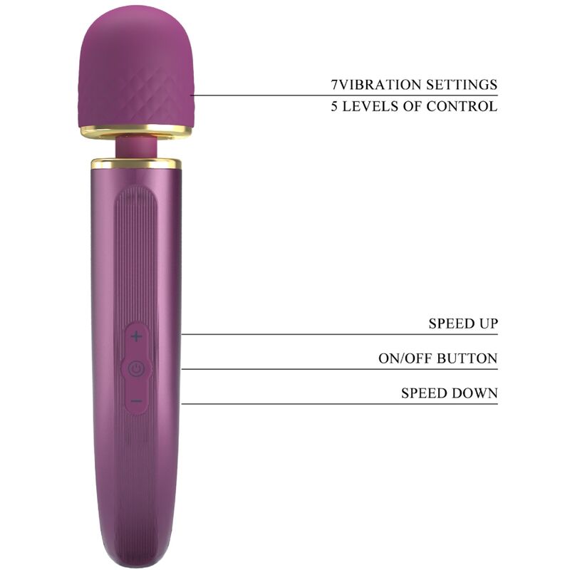 PRETTY LOVE MASSAJADOR ROXO
