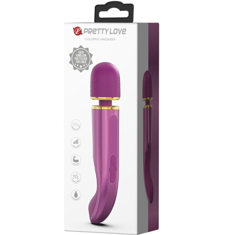 PRETTY LOVE MASSAJADOR ROXO