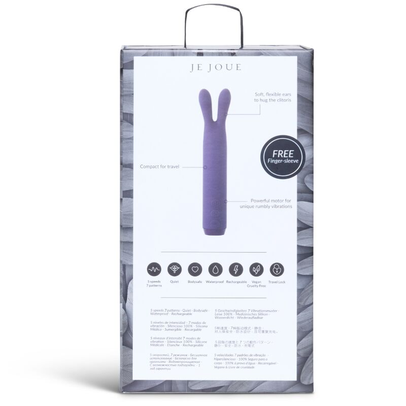 JE JOUE RABBIT ROXO