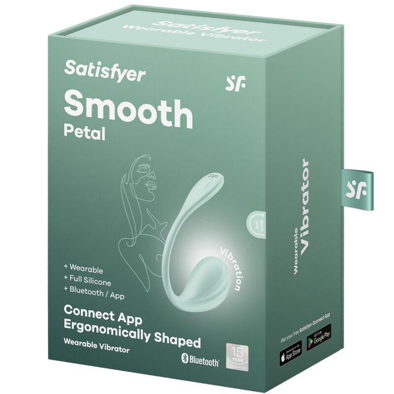 SATISFYER SMOOTH PETAL VERDE + APP