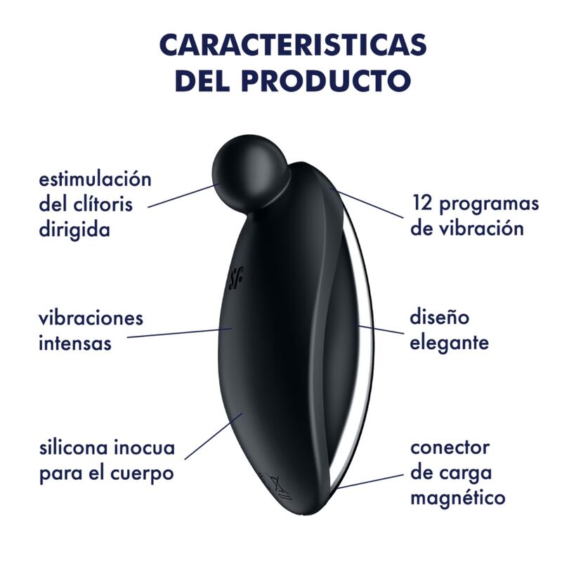 SATISFYER SPOT ON 2 PRETO