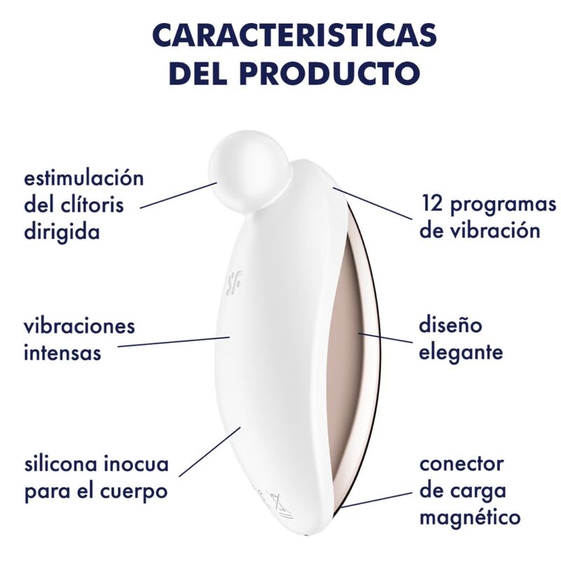 SATISFYER SPOT ON 2 BRANCO