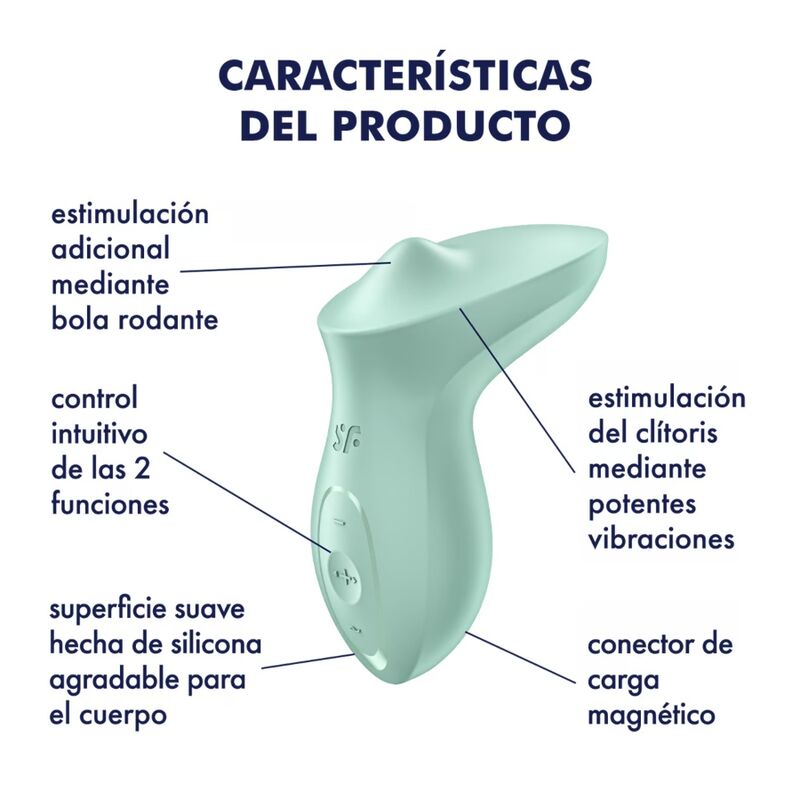 SATISFYER EXCITERRR LAY-ON MENTA