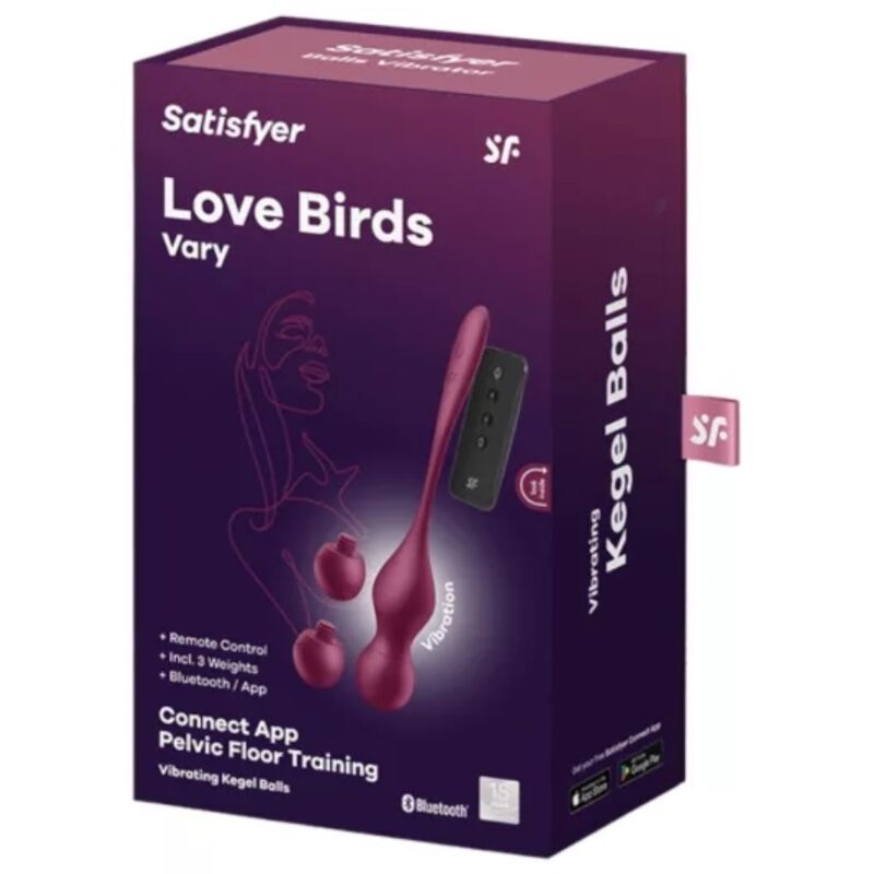 SATISFYER LOVE BIRDS VARY + APP