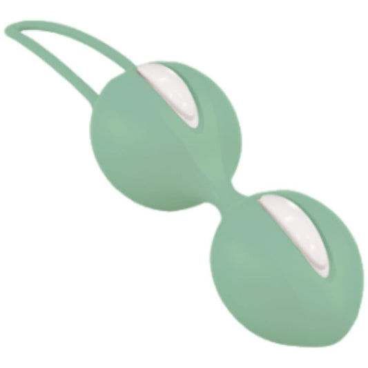 FUN FACTORY SMARTBALLS PELVIC BALLS DUO BRANCO/PISTACHIO