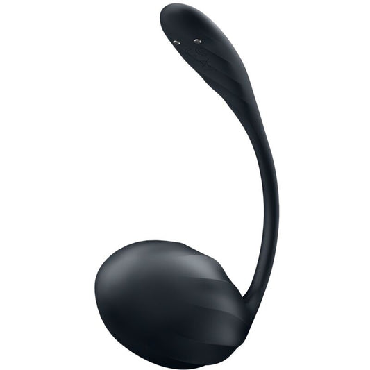 SATISFYER RIBBED PETAL com APP PRETO