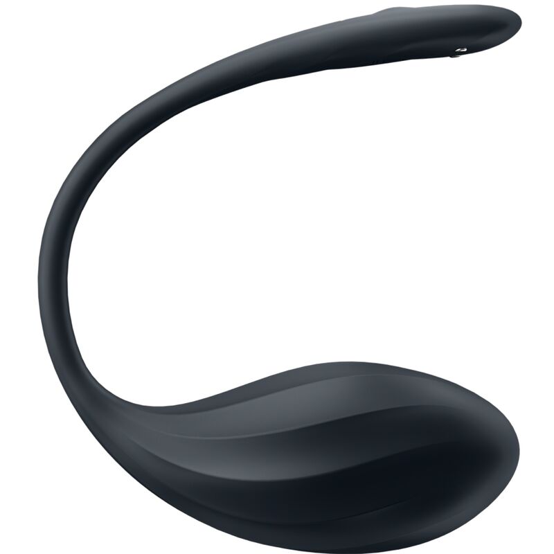 SATISFYER RIBBED PETAL com APP PRETO