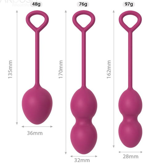 ARMONY ANABIOSIS KEGEL 3 NÍVEIS VERMELHO