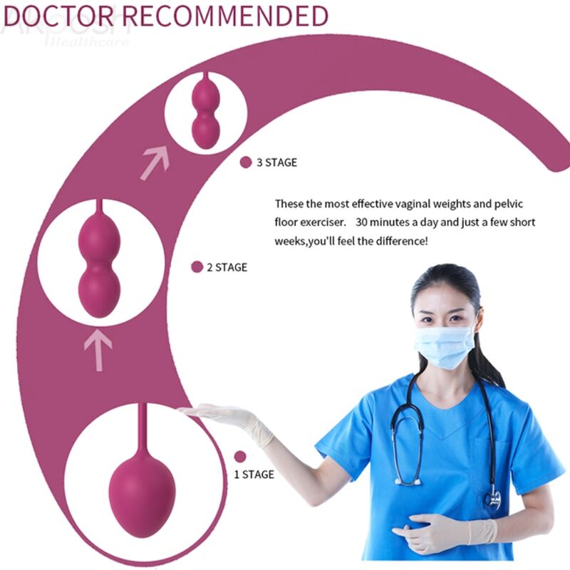 ARMONY ANABIOSIS KEGEL 3 NÍVEIS VERMELHO