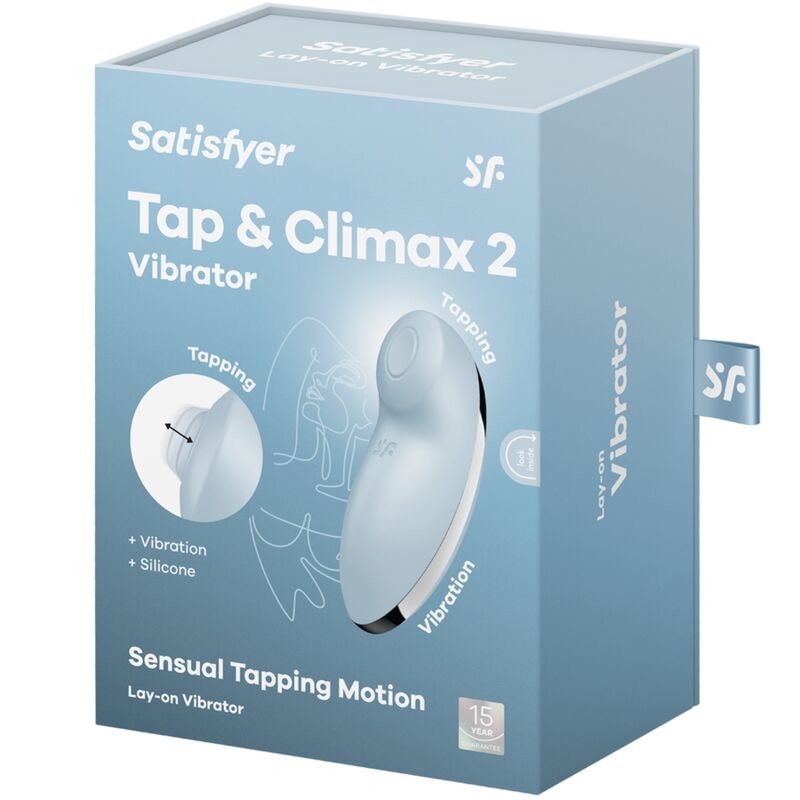 SATISFYER TAP & CLIMAX 2 AZUL