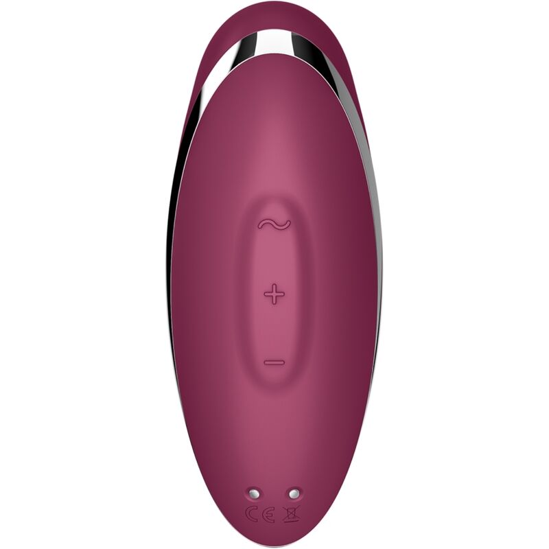 SATISFYER TAP & CLIMAX 2 VERMELHO