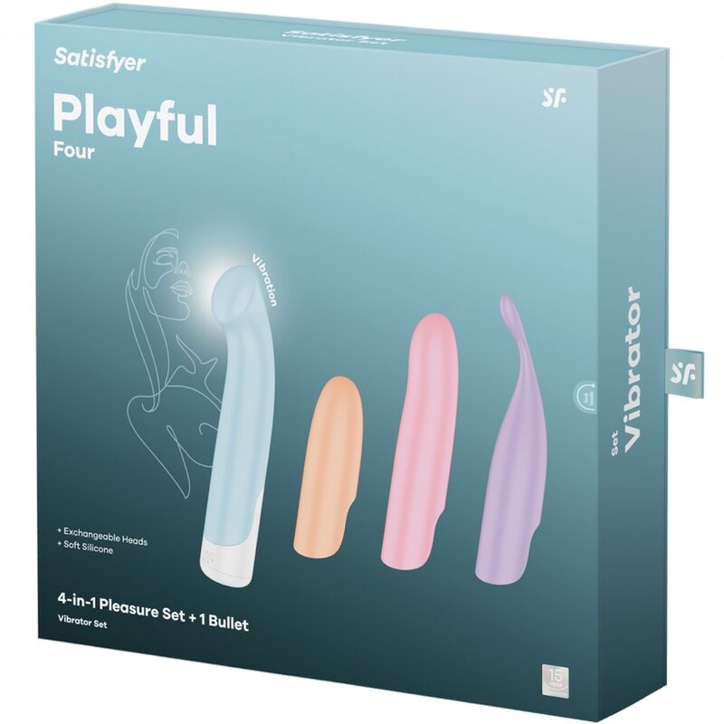 SATISFYER G-SPOT WAVE 4 12 VIBRAÇÕES PROGRAMA VIBRADOR CINZA ESCURO