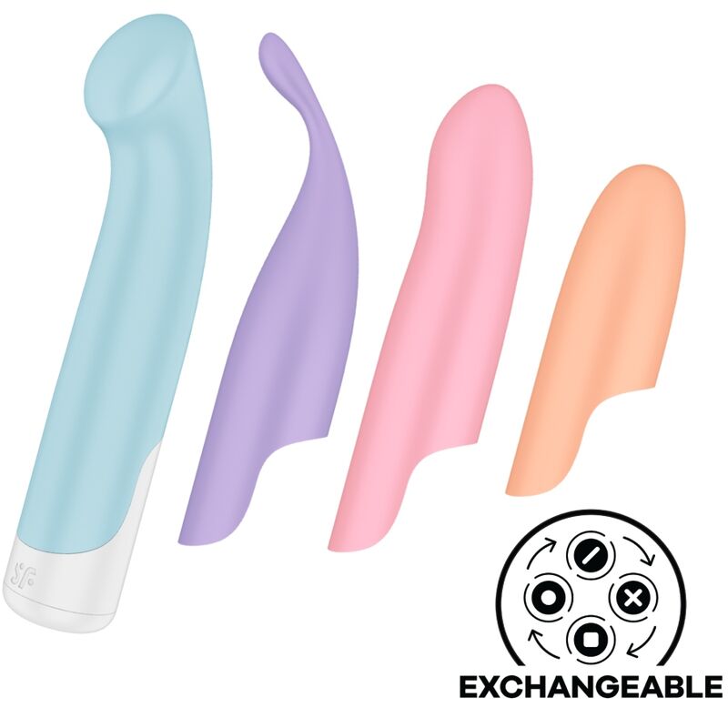 SATISFYER G-SPOT WAVE 4 12 VIBRAÇÕES PROGRAMA VIBRADOR CINZA ESCURO