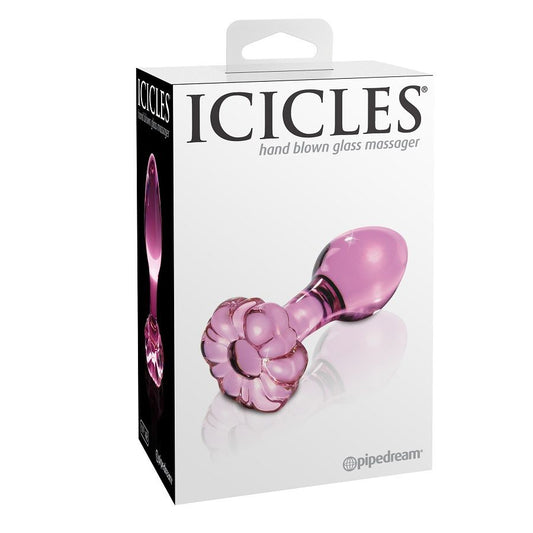 ICICLES PLUG ANAL EM VIDRO N. 48