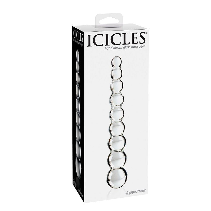 ICICLES DILDO EM VIDRO N. 2