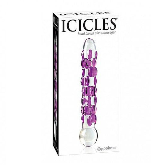 ICICLES DILDO EM VIDRO N. 07