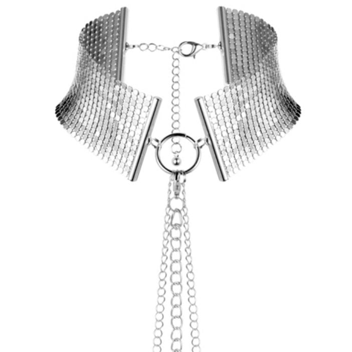 BIJOUX DÉSIR MÉTALLIQUE COLAR METLICO DE PRATA