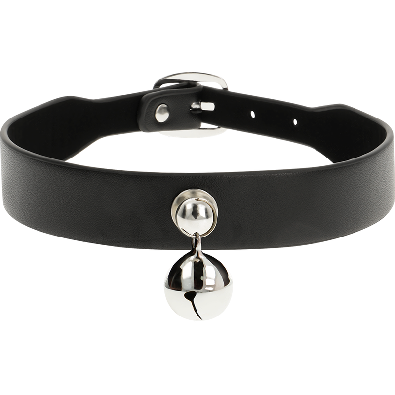 COQUETTE CHIC DESIRE GARGANTILHA DE COURO VEGANO CHOCALHO