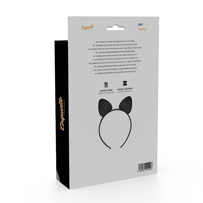 COQUETTE CHIC DESIRE TIARA COM ORELHAS DE GATO