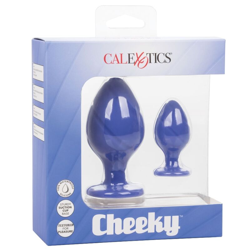 CALEXOTICS CONJUNTO PLUG CHEEKY ROXO