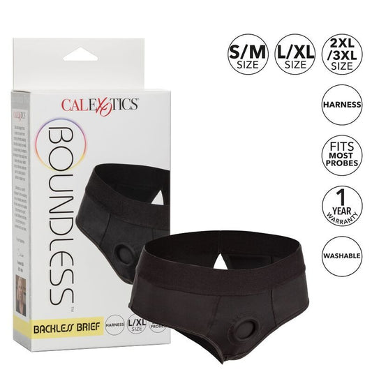CALEXOTICS ARNÊS BOUNDLESS BACKLESS BRIEF L/XL