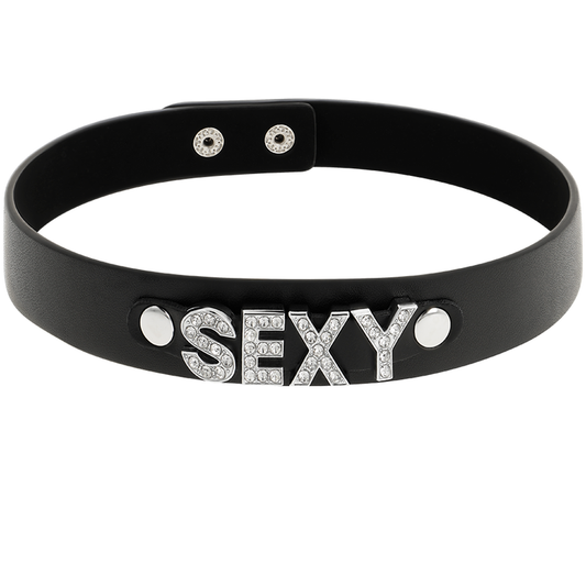 COQUETTE CHIC DESIRE GARGANTILHA SEXY DE COURO VEGANO