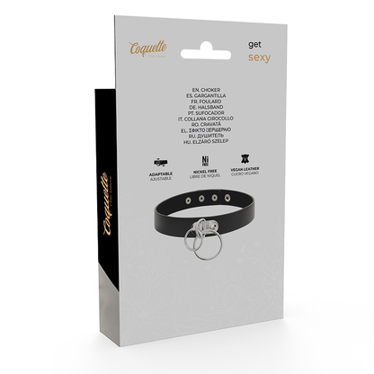 COQUETTE CHIC DESIRE GARGANTILHA ANEL DUPLO