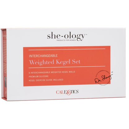 CALEXOTICS SHE-OLOGY CONJUNTO BOLAS KEGEL INTERCAMBIVEIS