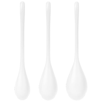 SATISFYER CONJUNTO YONI POWER 1 BRANCO