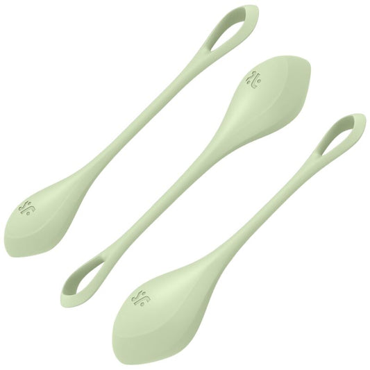 SATISFYER CONJUNTO YONI POWER 2 VERDE