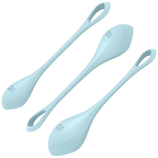 SATISFYER CONJUNTO YONI POWER 2 AZUL