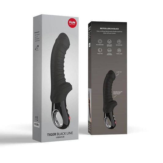 FUN FACTORY VIBRADOR TIGER PRETO