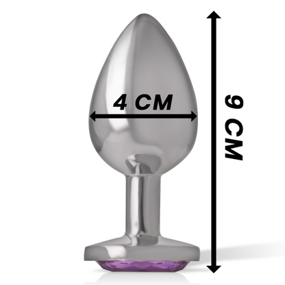 INTENSE PLUG ANAL COM CRISTAL VIOLETA L