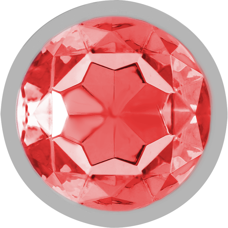 INTENSE PLUG ANAL COM CRISTAL VERMELHO L