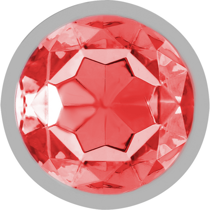 INTENSE PLUG ANAL COM CRISTAL VERMELHO L